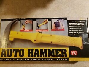 Auto Hammer Worlds First One Handed Automatic Hammer Info Commercial TV