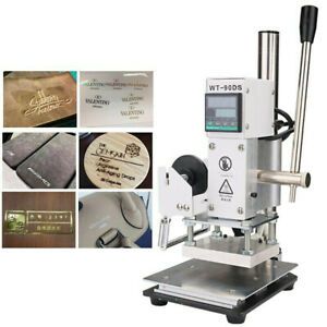 Multi-function Label Stamp Machine For PVC Card leather paper thermo-embossor