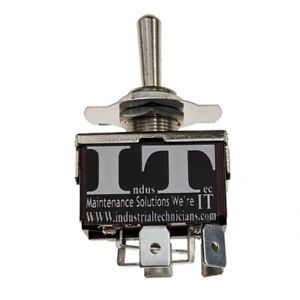 IndusTec 20 AMP Motor Polarity - Reversing Momentary Toggle Switch with Jumpers