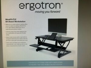 ERGOTRON WORKFIT TLE SIT-STAND WORKSTATION