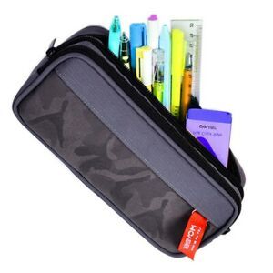 Large Pencil Case Boys Girls Clear Pen Case Box Bag With Zipper Pouch Organizer