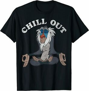 NEW LIMITED Chill Out Meditation Graphic T-Shirt S-3XL