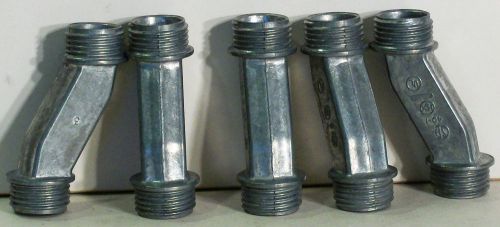 5 OFFSET NIPPLE for RIGID CONDUIT  1/2 &#034; fitting 3/4&#034; offset from Center 2 1/2 &#034; length