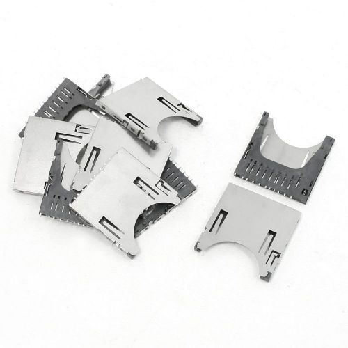 New pcb surface mounting flip type sd memory card sockets 10 pcs for sale