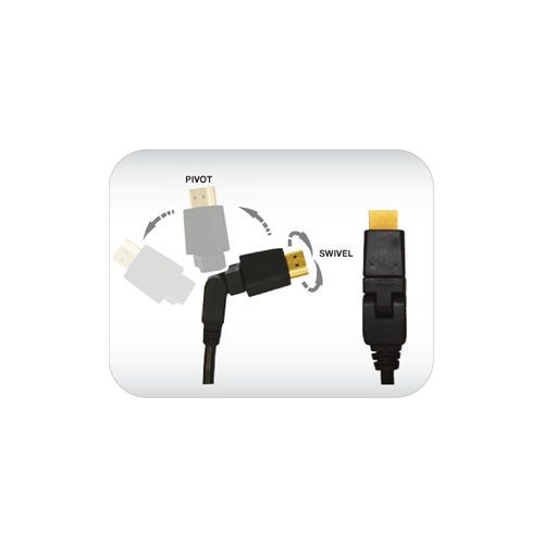 Nuvelli nu-nuv9400-12  12 foot pivoting hdmi cable for sale