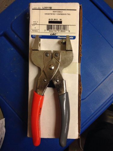 Thomas&amp;betts rg11 compression tool. snap n seal nib never used! for sale