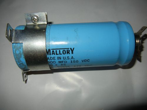 Mallory capacitor, cgs232t150u4c 2300 mfd, 150vdc for sale