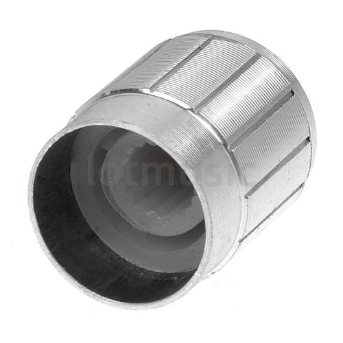 Silver knob cap 15x17mm mini aluminum alloy potentiometer knob cap for sale