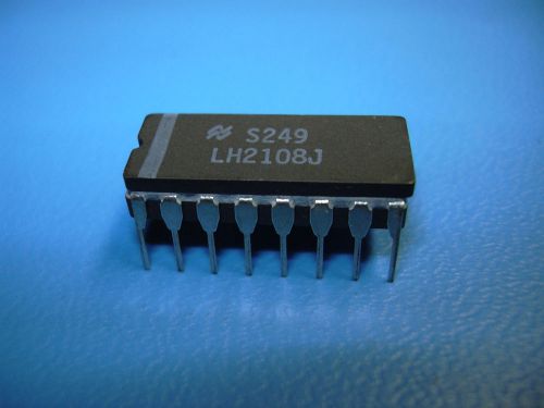 LH2108J  National Semiconductor  Dual Operational Amplifier Mil-Grade  New (NOS)