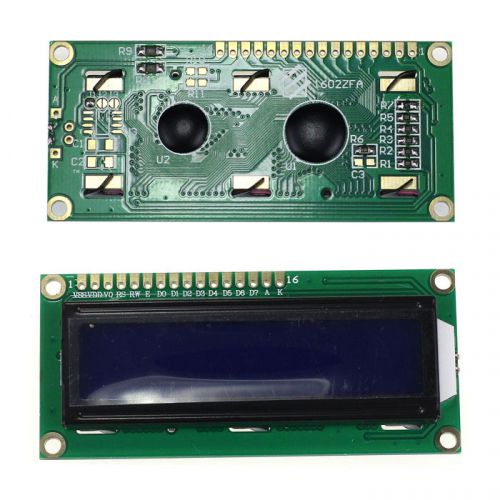 1602 16x2 character lcd display module hd44780 controller blue blacklight hot for sale