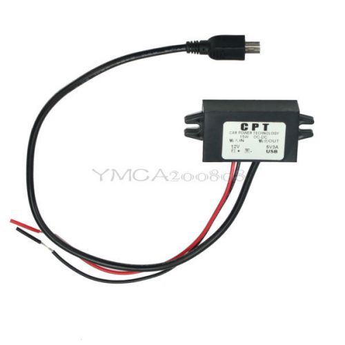 1 Pc Mini USB DC-DC Car Converter Module 8-22V To 5V 3A 15W Power Adapter