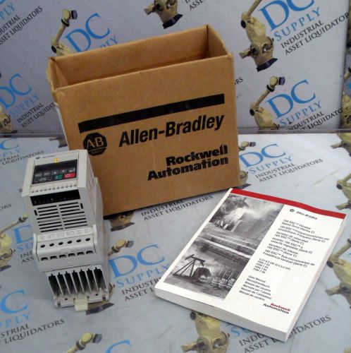 Allen bradley 160-ba02nsf1p1 ser c frn 7.06 smart speed controller, nib for sale