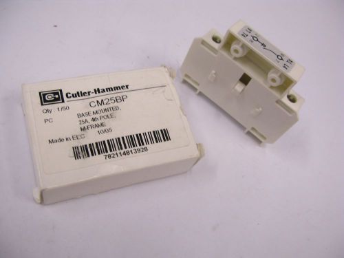 Cutler hammer cm25bp base mounted 4-th pole for rotary switch, 25a for sale
