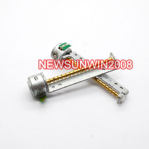 2pcs DC 4-6V Mini motor Micro stepping motor 15MM stepping motor with screw