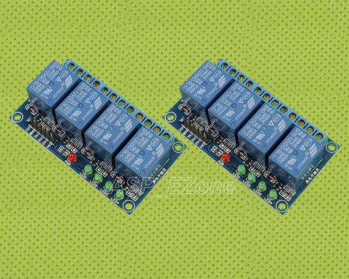 2PCS 12V 4-Channel Relay Module High Level Triger Relay shield for Arduino
