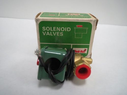 New asco 8263c54 air gas oil water 10psi 24v-dc 3/8in solenoid valve b203225 for sale