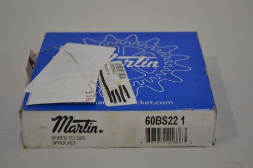 NEW MARTIN 60BS22 1 22 TOOTH CHAIN SINGLE ROW 1 IN SPROCKET D302868