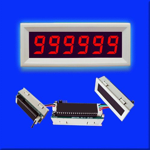 Led display panel digital counter meter monitor gauge selectable counting speed for sale