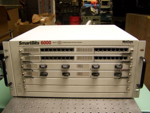 Netcom systems smartbits 6000 multi analysis system!! for sale