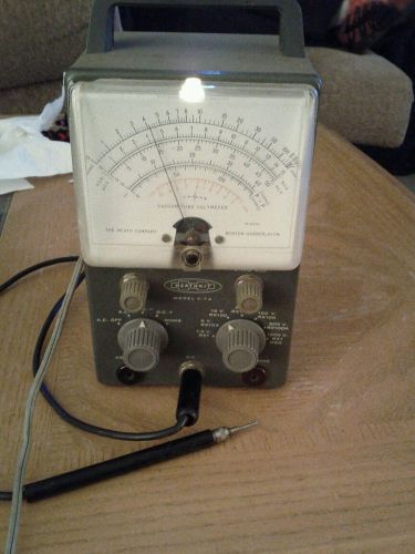 Heathkit model v-7 a vacuum tube voltmeter