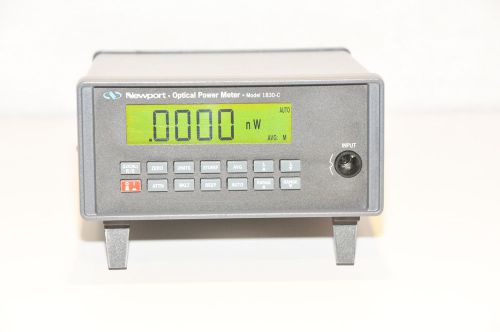 Newport 1830-C Optical Power Meter       Warranty!!    $700    Free S/H