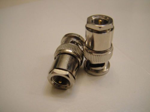 NEW - 5 PCS - BNC Male to FME Male Adapter