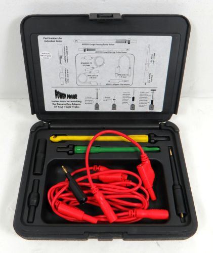 Power probe ppls01 gold series multimeter test lead cord set!! mint!! for sale