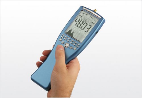 Low cost handheld spectrum analyzer 10hz to 10khz, incl. pc software for sale