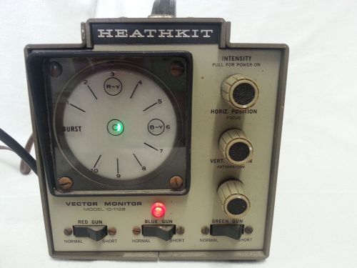 Heathkit Vector Monitor Scope Model 10-1128  Vintage