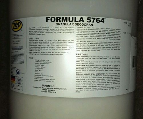 Zep formula 5764 granulated deodorant for sale