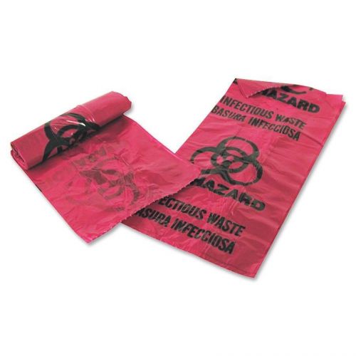 MHMS MHM01EB086000 Infectious Waste Red Disposal Bags Pack of 200