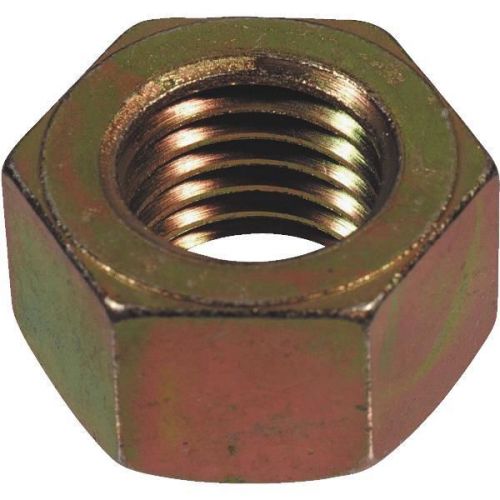 Grade 8 yellow dichromate hex nut-7/16-14 yc g8 hex nut for sale