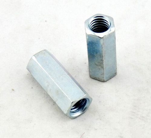 2pcs m12 x 1.75 pitch long rod coupling hex nut right hand thread for sale