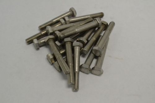 Lot 18 the assorted fsa2 a470 hex cap screw standard 7/16 - 16 x 3-1/4 b255912 for sale