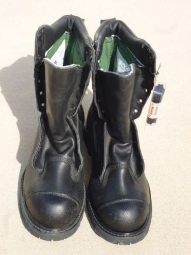 New black diamond firefighter boots, 12 w, 270-0974, steel toe for sale