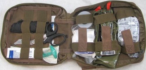 NEW Fully Stocked Enhanced IFAK Level 1 First Aid Bag