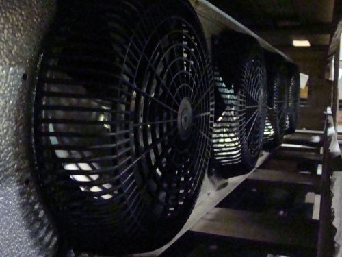 New 4 Fan Air Defrost Walk In Cooler Evaporator 23,000 Btu&#039;s 115V EC Motors