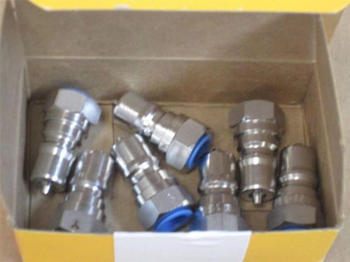 **Box of 7** Parker  SSH2-63Y  1/4&#034; Quick Disconnect Male Hydraulic Coupling