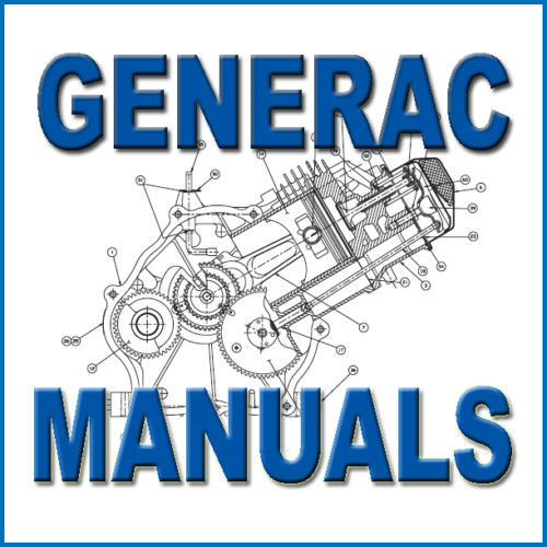 Generac generator motorhome rv service manuals repair -100- manuals np im engine for sale