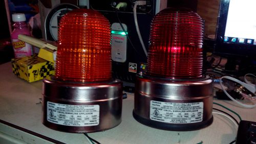 Visual Signaling Appliance Red Strobe MIP-ACR and Amber Strobe MIP-ACA 120Volts