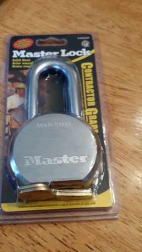 Master Lock 930DLHPF contractor grade  Padlock 2-1/2&#034; Solid steel body new