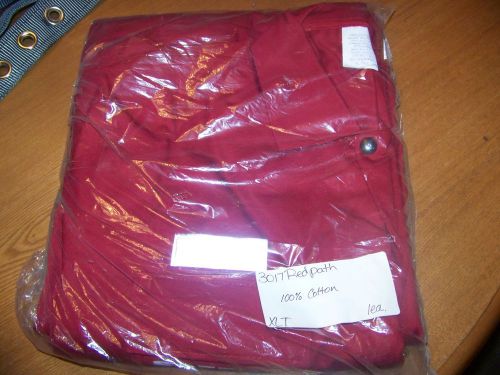 RED PATH 100% COTTON SAFETY COVERALLS XLT