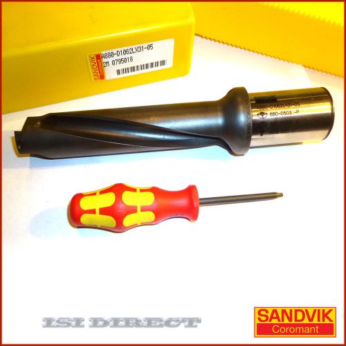 A880-d1062lx31-05 sandvik corodrill 880 u-drill 1.062 for sale