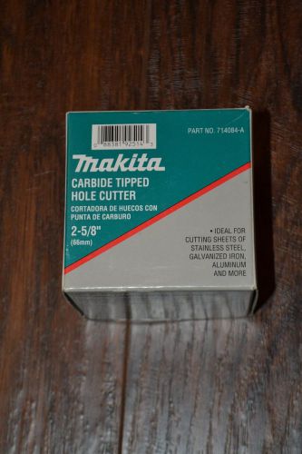 Makita 714084-A 2-5/8&#034; Carbide Tipped Hole Cutter