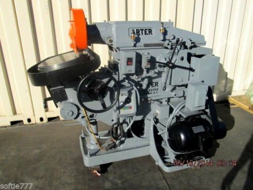 ARTER MODEL A - 3-16 HORIZONTAL SPINDLE ROTARY SURFACE GRINDER (OC435)