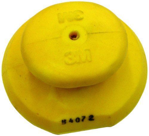 3M 85095 Hookit Disc Hand Pad , Hook and Loop, 5&#034; Diameter, Yellow (Pack of 10)