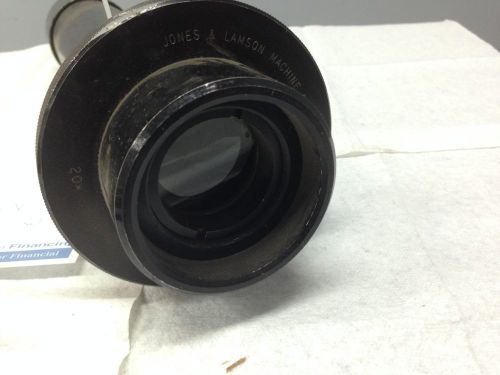 J&amp;L 20X Magnification Lens for a EPIC 30 Optical Comparator