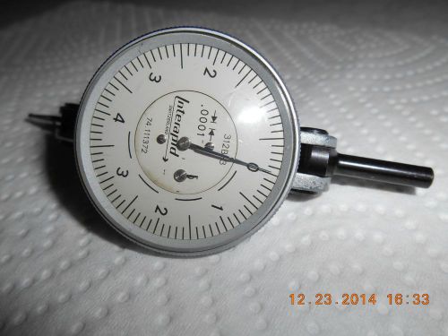 Interapid 312b-3 .0001&#034; dial test indicator * swiss made for sale