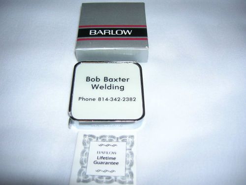 Barlow stainless steel pocket measuring 6 foot rule w/ bob baxter welding for sale