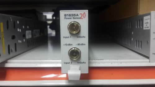 Hp/agilent 81635a dual optical power sensor for sale
